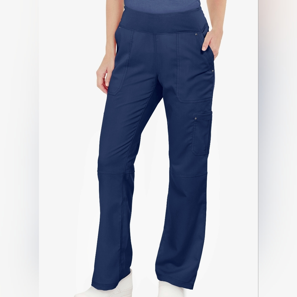 Healing Hands Purple Label Yoga Navy Tori Scrub Pants MT